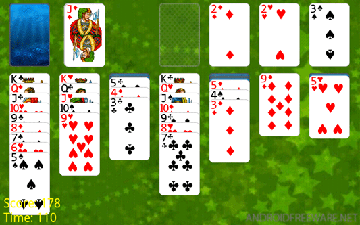  Klondike 카드 놀이 