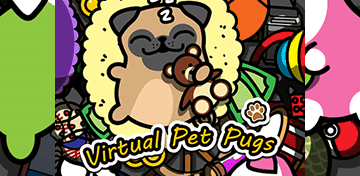 Virtual mascota pug -Dog Collector